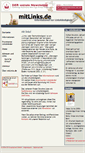 Mobile Screenshot of mitlinks.de